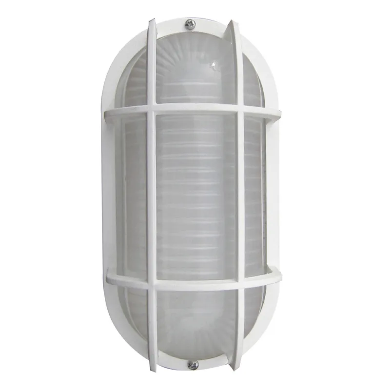 Plafond COBAN rejilla IP44 E27 Blanc - Pas cher