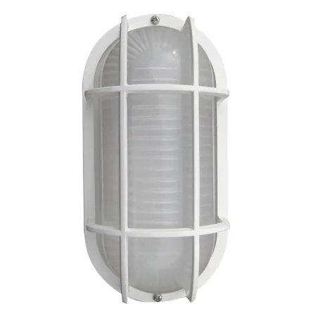 Plafond COBAN rejilla IP44 E27 Blanc - Pas cher