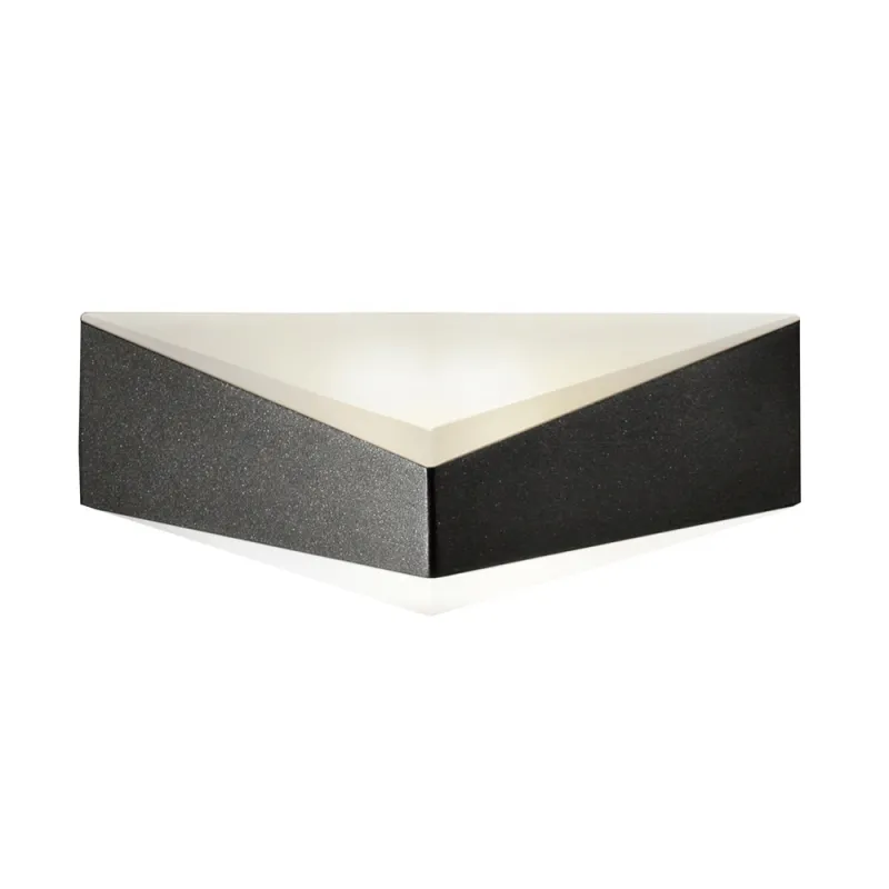 Plafond GEOMETRIC IP65 10W E27 Antr. - Pas cher