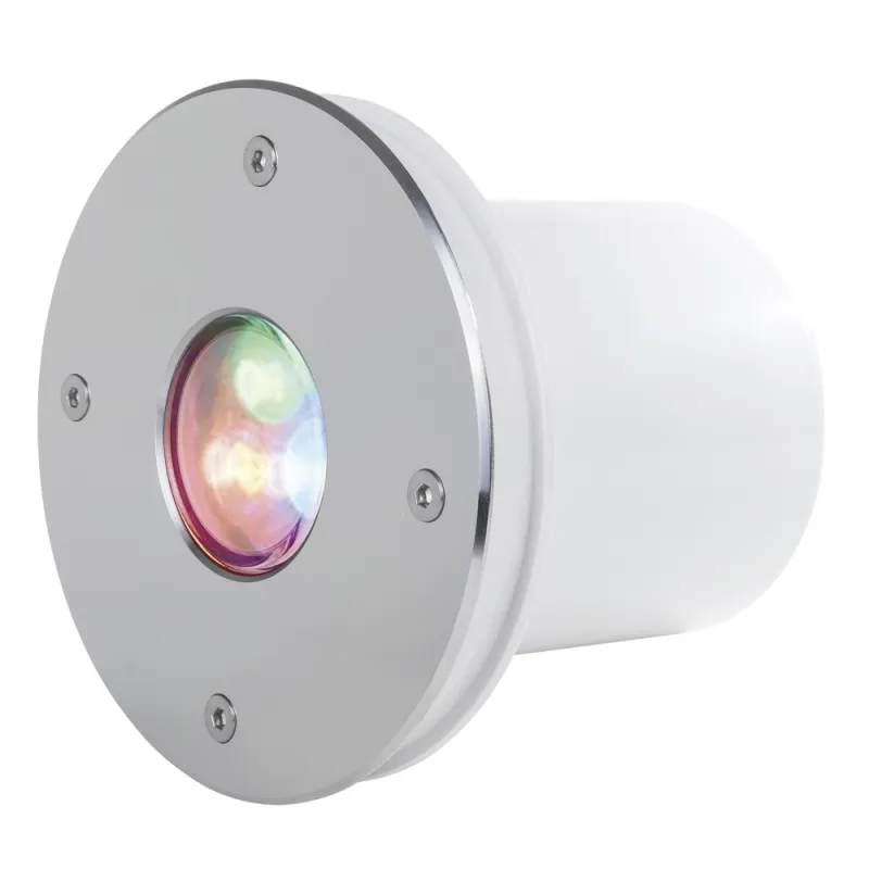 Encastré PAL SLIM IP68 LED 4W RGB Acier inoxydable - Pas cher