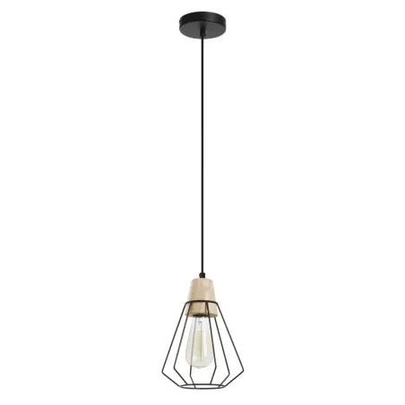 Suspension ELGA IP20 E27 60W Noir - Pas cher