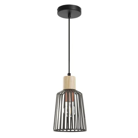 Suspension BAGUET IP20 E27 60W Noir - Pas cher