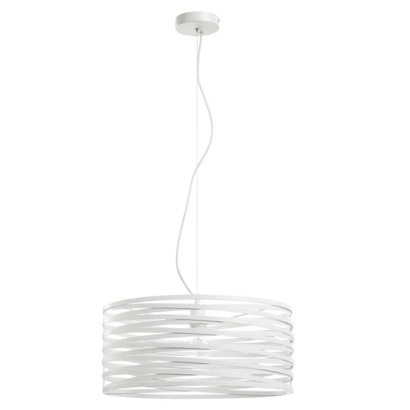 Suspension SIRA IP20 E27 60W Blanc - Pas cher