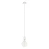 Suspension A TU ESTILO IP20 E27 60W Blanc - Pas cher