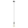 Suspension A TU ESTILO IP20 E27 60W chrome - Pas cher