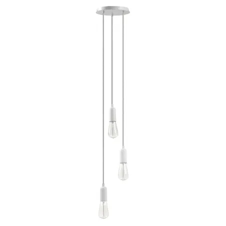 Suspension A TU ESTILO IP20 3xE27 60W blan - Pas cher
