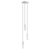 Suspension A TU ESTILO IP20 3xE27 60W blan - Pas cher