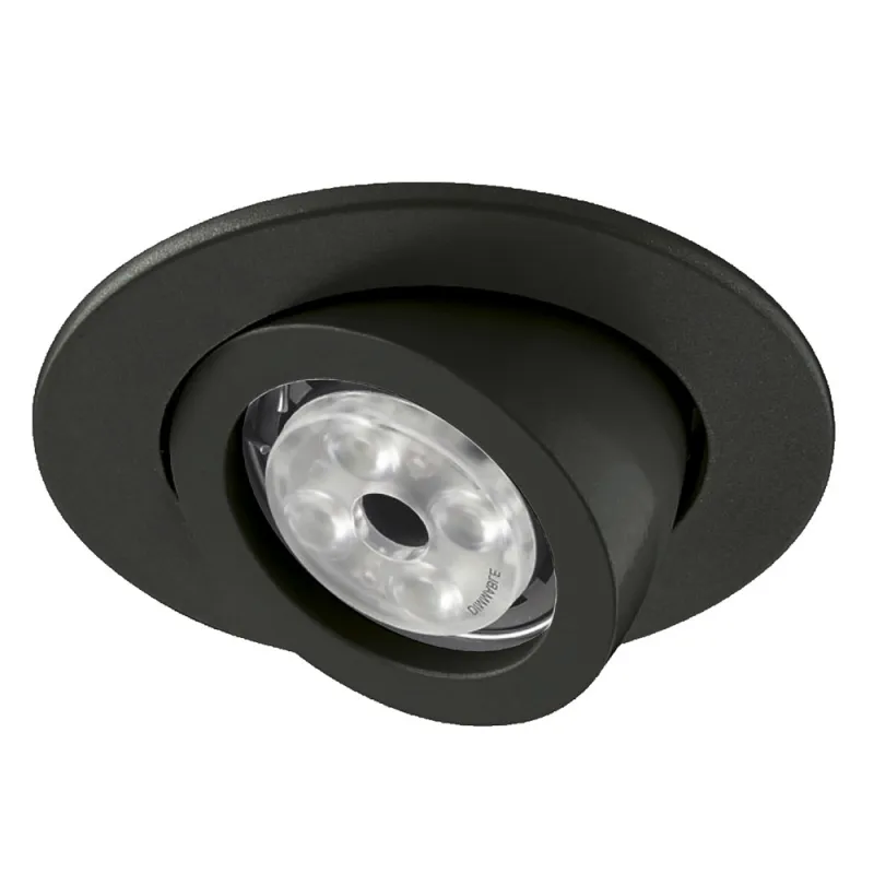 MINI LUNA Encastré basc.45ºQPAR16 50WGZ10 Noir - Pas cher