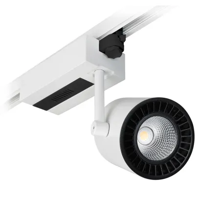 PROTEUS Projecteur Rail LED 3000K 2800Lm Bl - Pas cher