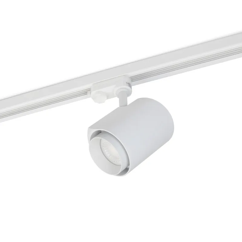 Projecteur Rail LAND IP20 LED 35W 2700K 60D Blanc  - Pas cher
