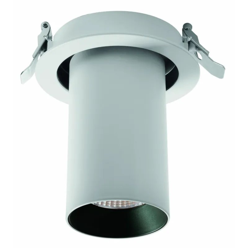 Projecteur Encastré HIDRA LED 18W  3000K Bl-Noir - Pas cher