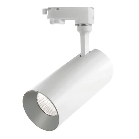 Projecteur Rail HIDRA LED 18W  3000K Bl-Pl  - Pas cher