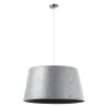 Suspension SELMA IP20 E27 60W 60cms silver - Pas cher