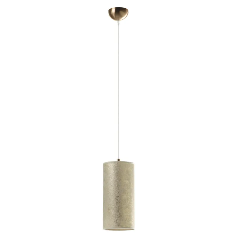 Suspension SELMA IP20 E27 60W 15cms gold - Pas cher