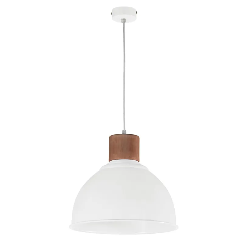 Suspension LÍRICA IP20 E27 60W Blanc - Pas cher