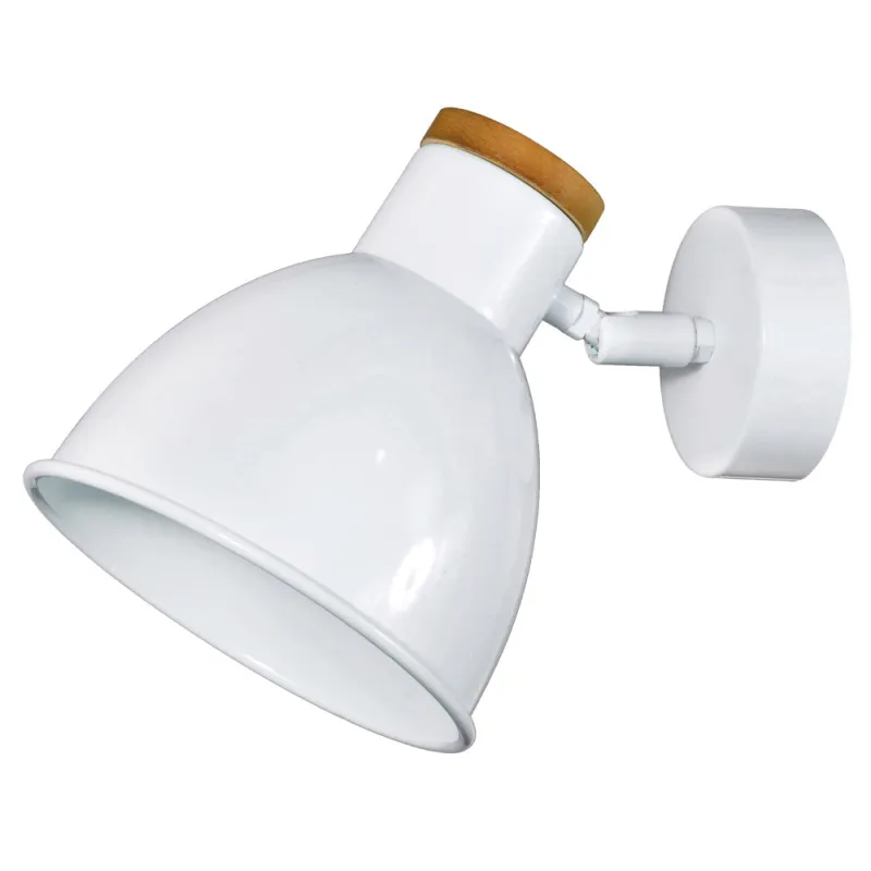 Plafond VALAN IP20 60W Blanc - Pas cher