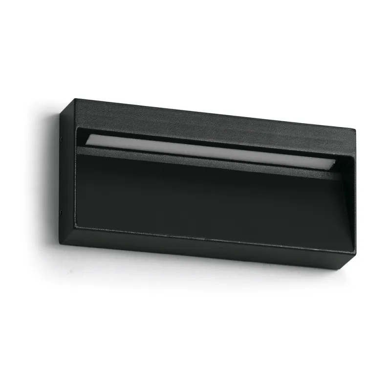 Plafond ABAR IP54 LED 7W 105lm 3000k Noir - Pas cher