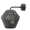 Appliquer NELL IP65   LED 6W  3000K  Ø25cm-    Ratán Grafito - Pas ...
