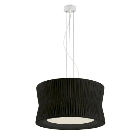 Suspension CORA IP20 3x E27 máx. 60W Ribbon Ribbon Wrapped Noir - P...