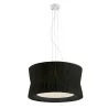 Suspension CORA IP20 3x E27 máx. 60W Ribbon Ribbon Wrapped Noir - P...
