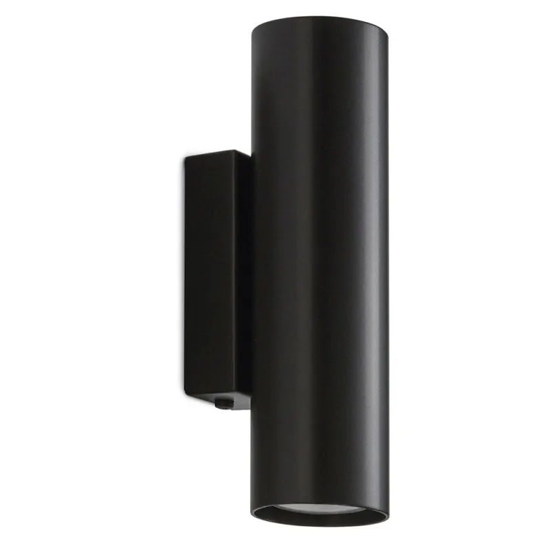 Appliquer murale TANIA IP20 2x GU10 máx. 50W Noir