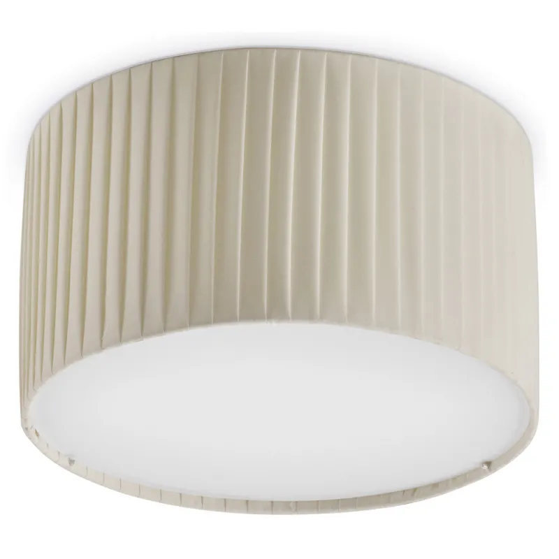 Plafond VORADA IP20 LED COB AC 12W 996lm 3K Ribbon Wrapped beige - ...