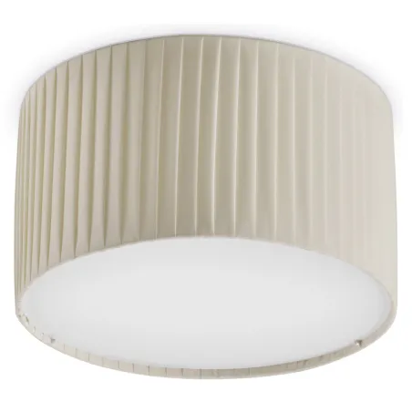 Plafond VORADA IP20 LED COB AC 12W 996lm 3K Ribbon Wrapped beige - ...