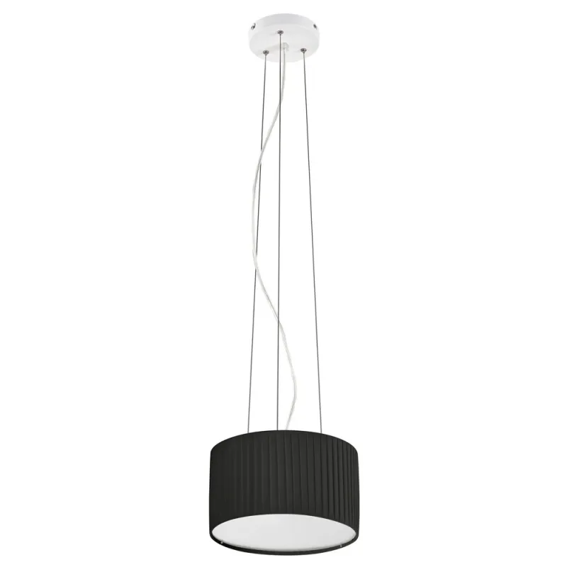 Suspension VORADA IP20 LED COB AC 12W 996lm 3K Ribbon Wrapped Noir ...