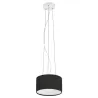 Suspension VORADA IP20 LED COB AC 12W 996lm 3K Ribbon Wrapped Noir ...