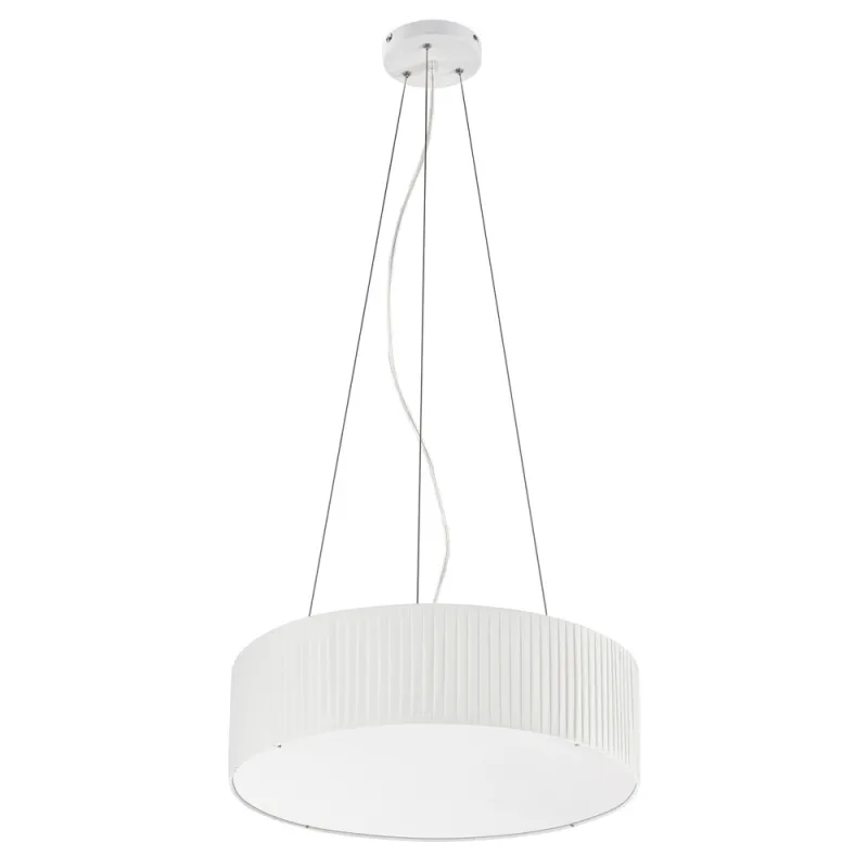 Suspension VORADA IP20 LED SMD 25W 3540lm 3K Ribbon Wrapped Blanc -...