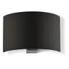 Appliquer de  AMSTERDAM IP20 E27 (Ø45) máx. 40W Cotton Noir - Pas cher