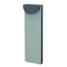 Borne LED 60cm 8,5W 3000K Gris. Neolith Phedra Satin - Pas cher