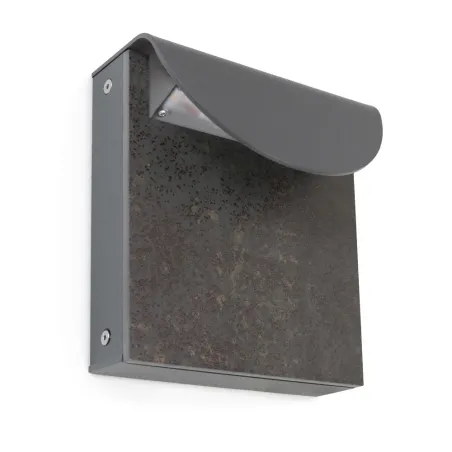 Appliquer LED  21cm 8,5W 3000K Gris. Neolith Iron Moss Satin - Pas ...
