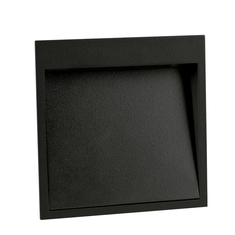  Encastré DAIN 9W 1000LM 3000K Noir - Pas cher