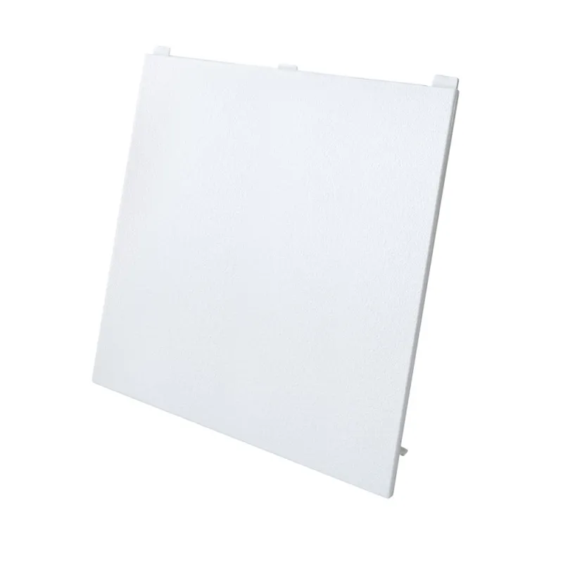 Assiette décorative accessoire DAIN 150 x 150 mm Blanc - Pas cher