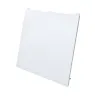 Assiette décorative accessoire DAIN 150 x 150 mm Blanc - Pas cher