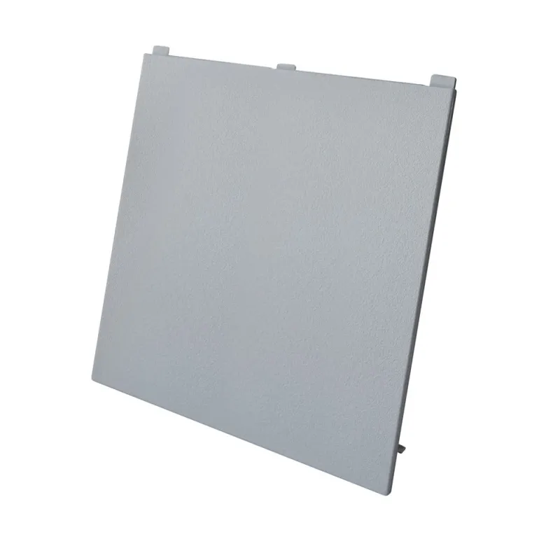 Assiette décorative accessoire DAIN 150 x 150 mm Gris - Pas cher