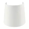 Abat-jour conique 21 cm cotton Blanc - Pas cher