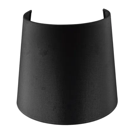 Abat-jour conique 21 cm cotton Noir - Pas cher