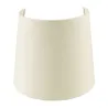 Abat-jour conique 21 cm cotton beige - Pas cher