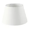 Abat-jour conique ø30cm cotton Blanc - Pas cher