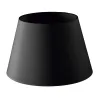Abat-jour conique ø30cm cotton Noir - Pas cher