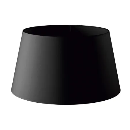 Abat-jour conique ø45 cm cotton Noir - Pas cher