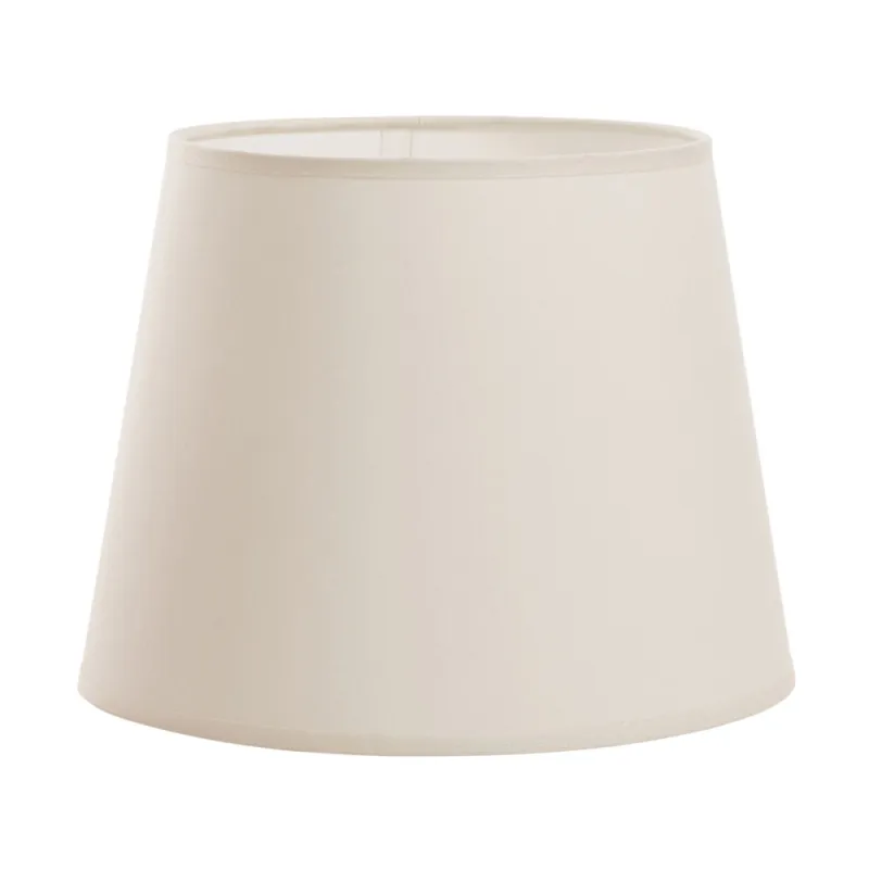Abat-jour A TU ESTILO beige Ø19CM - Pas cher