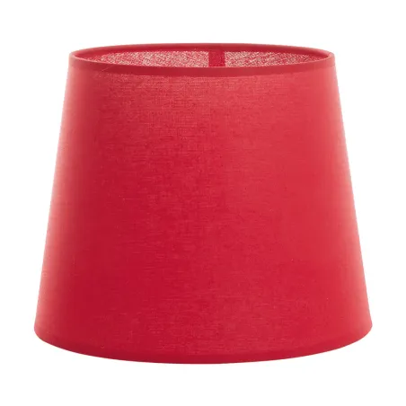 Abat-jour A TU ESTILO cotton rouge Ø19CM - Pas cher