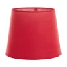 Abat-jour A TU ESTILO cotton rouge Ø19CM - Pas cher
