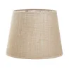 Abat-jour A TU ESTILO yute beige Ø19CM - Pas cher