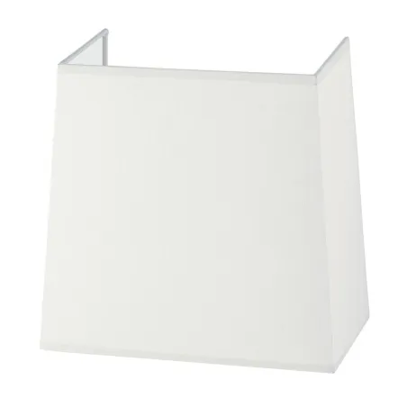 Abat-jour Plafond pyramidal 22cm cotton Blanc - Pas cher