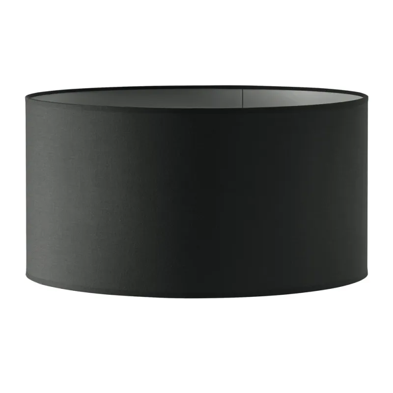Abat-jour Pied de salon AMSTERDAM cotton black - Pas cher