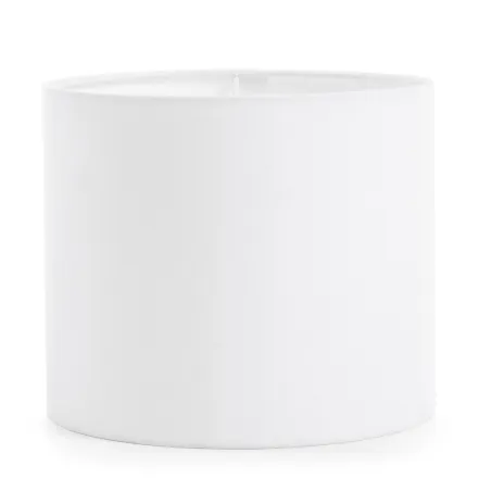Abat-jour cotton blanc - Pas cher